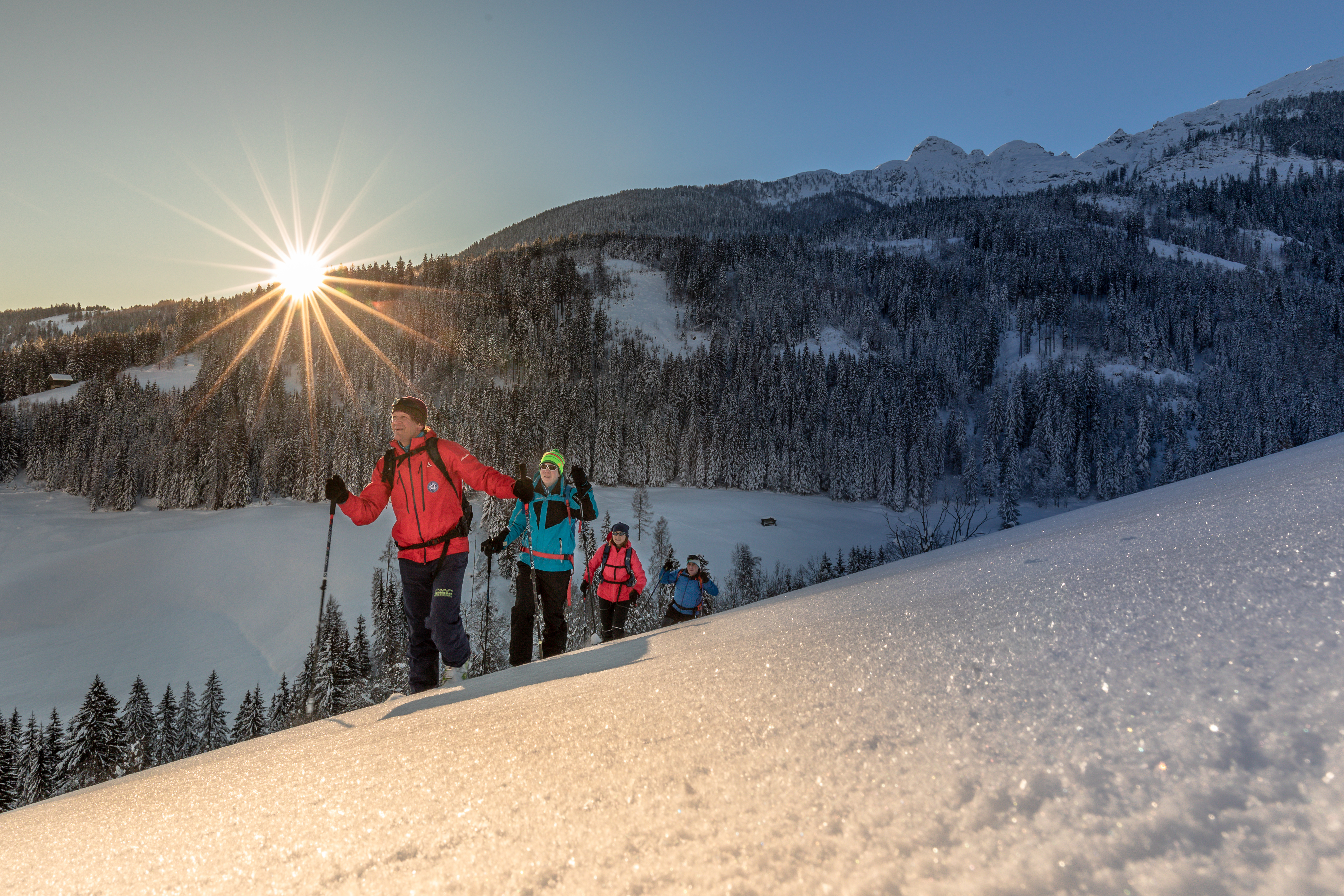 Bauernhof Kärnten Winter